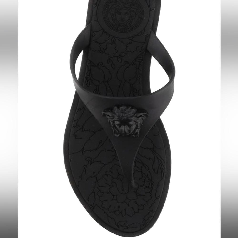 Versace Black Sandals